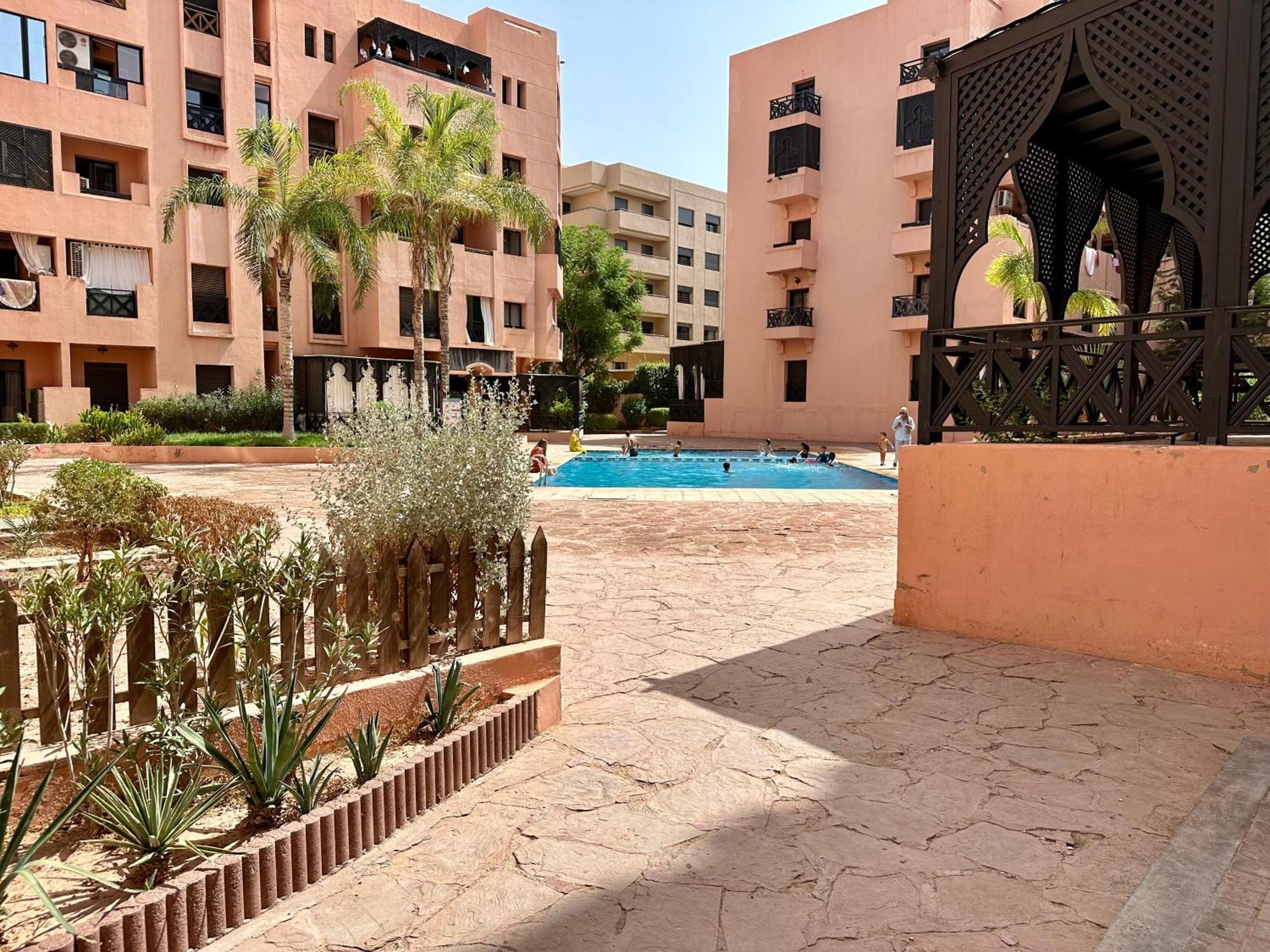 Oasis De Detente Avec Terrasse Et Vue Sur Piscine Marrakesch Exterior foto
