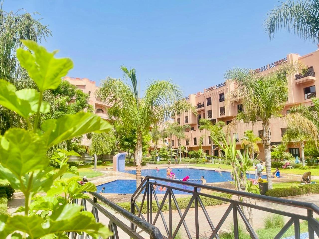 Oasis De Detente Avec Terrasse Et Vue Sur Piscine Marrakesch Exterior foto