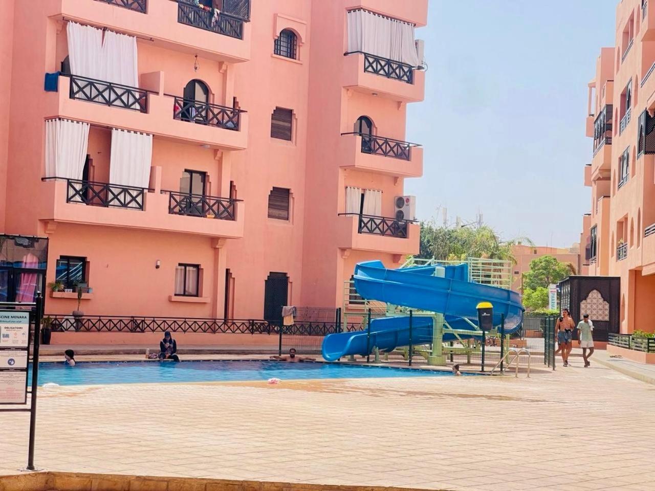 Oasis De Detente Avec Terrasse Et Vue Sur Piscine Marrakesch Exterior foto